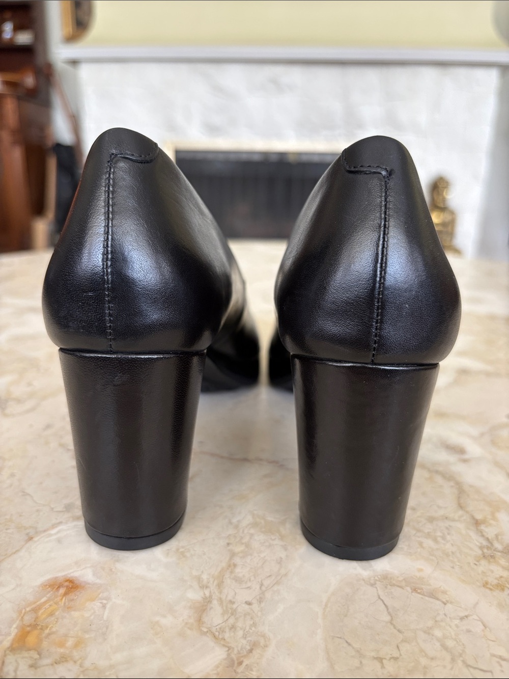 GEOX Walk Pleasure 60 Medium Heel Leather Pumps Ultra Comfort AS NEW Size 39 - Picture 6 of 16